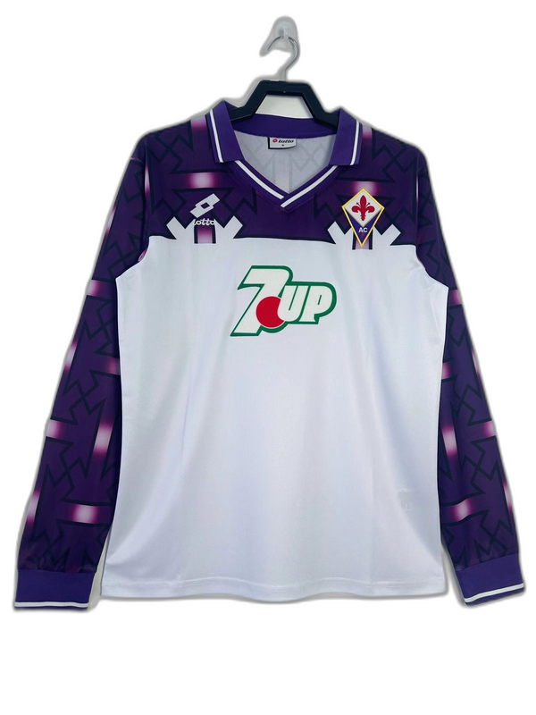 Fiorentina 92/93 II Away  - Long Sleeve Retro Version
