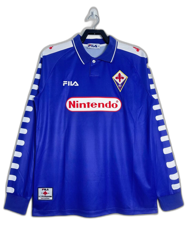 Fiorentina 98/99 I Home  - Long Sleeve Retro Version