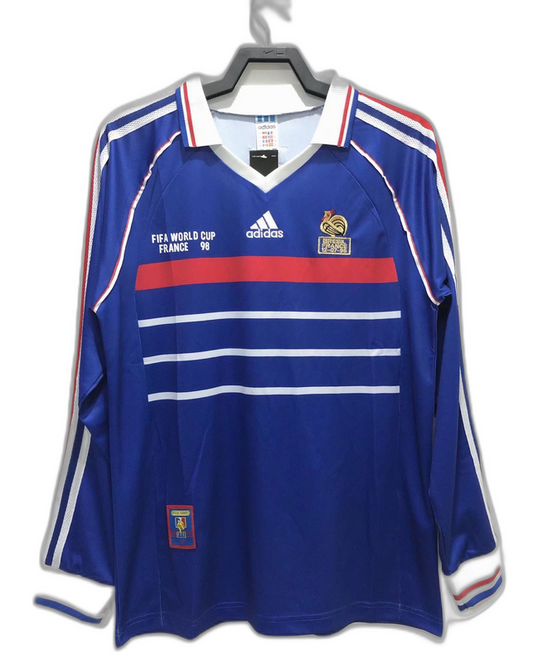 France 1998 I Home  - Long Sleeve Retro Version