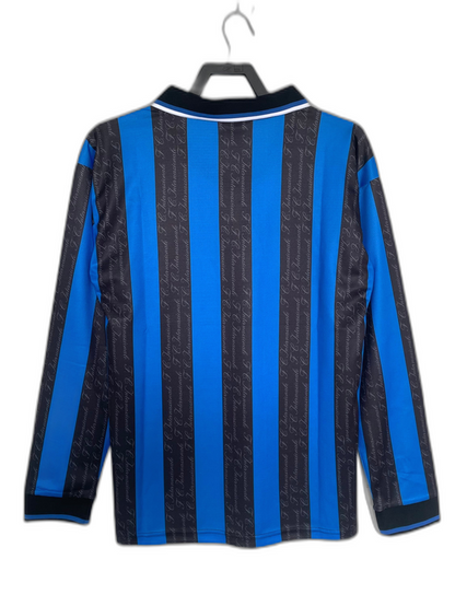 Inter Milan 97/98 I Home  - Long Sleeve Retro Version
