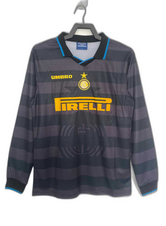 Inter Milan 97/98 II Away  - Long Sleeve Retro Version