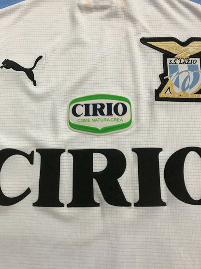 Lazio 00/01 II Fora Manga Longa - Versão Retrô