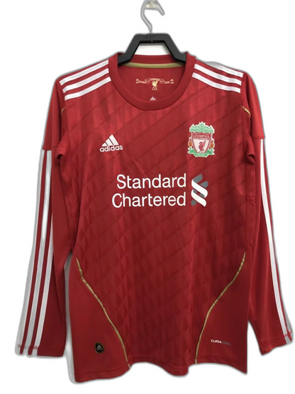 Liverpool 2010 I Home  - Long Sleeve Retro Version