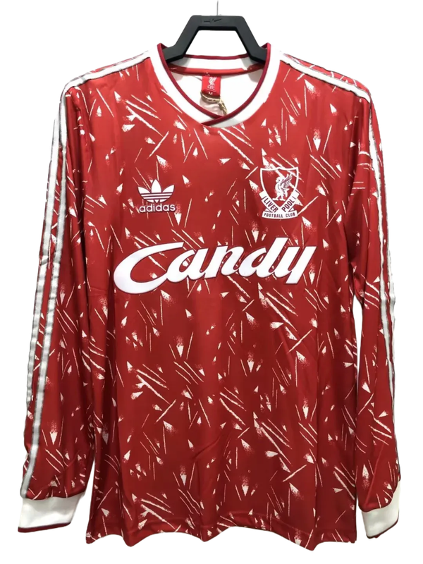 Liverpool 89/91 I Home  - Long Sleeve Retro Version