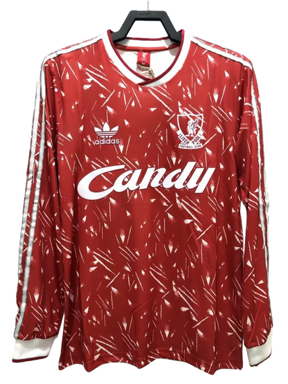 Liverpool 89/91 I Home  - Long Sleeve Retro Version