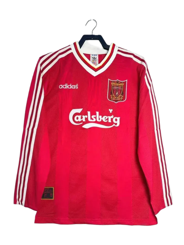 Liverpool 95/96 I Home  - Long Sleeve Retro Version