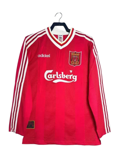 Liverpool 95/96 I Home  - Long Sleeve Retro Version
