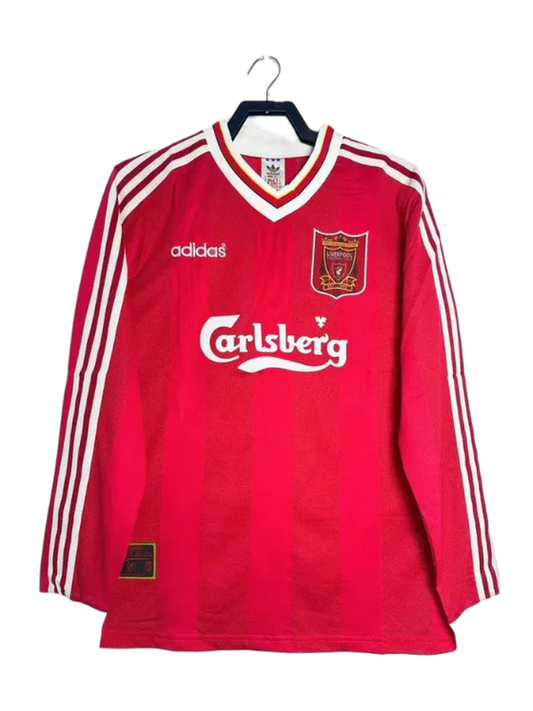 Liverpool 95/96 I Home  - Long Sleeve Retro Version