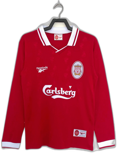 Liverpool 96/97 I Home  - Long Sleeve Retro Version