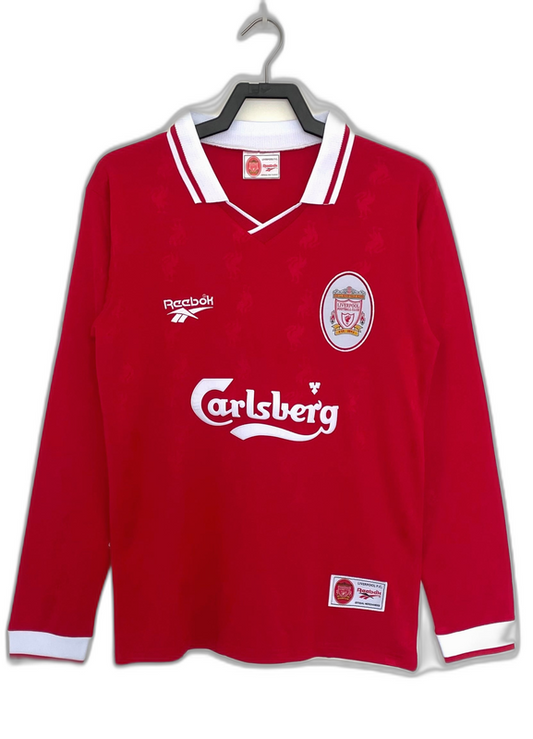 Liverpool 96/97 I Home  - Long Sleeve Retro Version