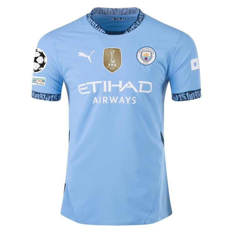 Manchester City UCL 24/25 I Home  - Player Version