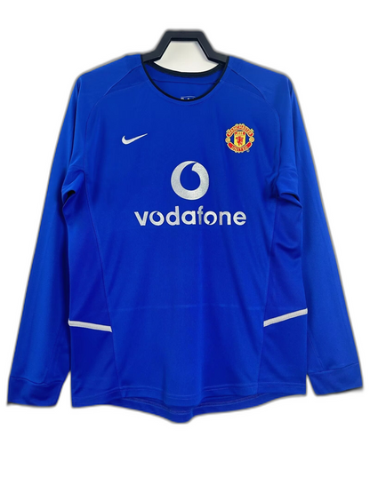Manchester United 02/03 III Third  - Long Sleeve Retro Version