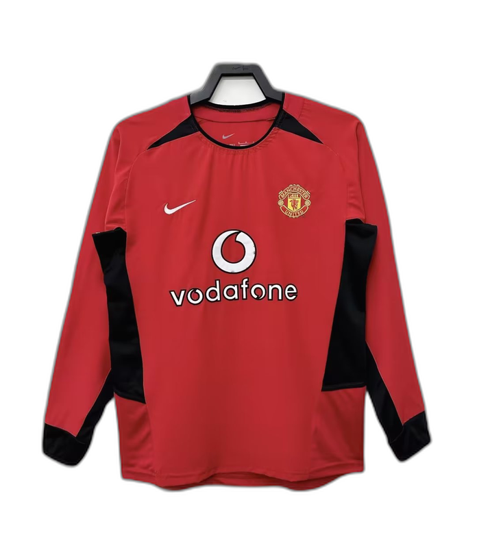 Manchester United 02/04 I Home  - Long Sleeve Retro Version