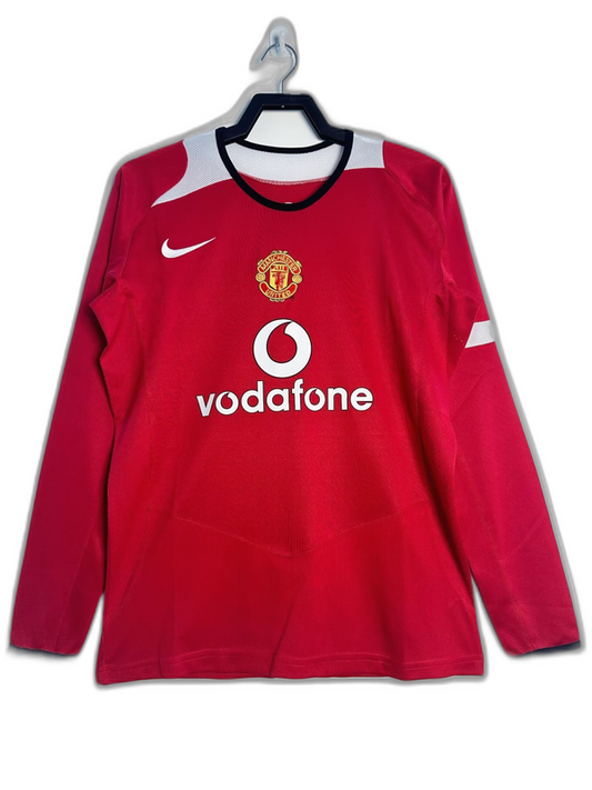 Manchester United 05/06 I Home  - Long Sleeve Retro Version