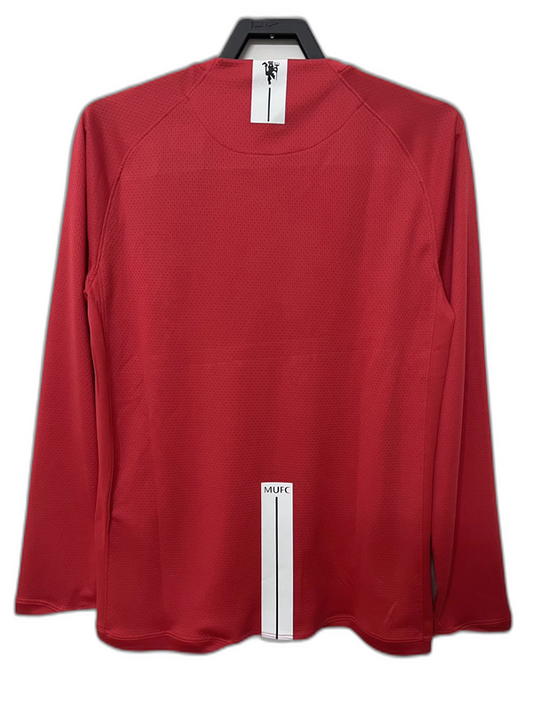 Manchester United 07/08 I Home  - Long Sleeve Retro Version
