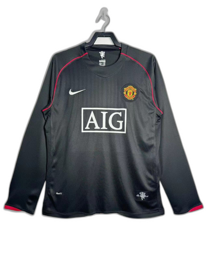 Manchester United 07/08 II Away  - Long Sleeve Retro Version