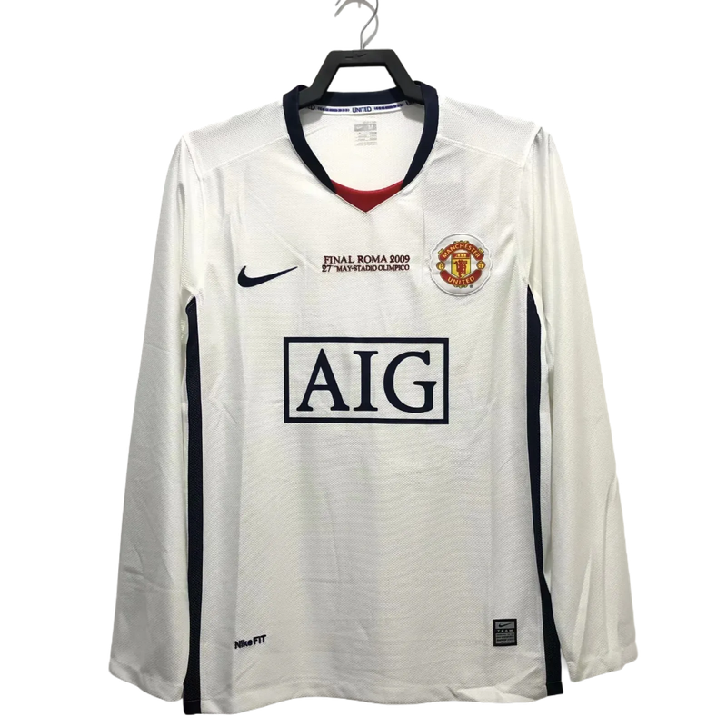 Manchester United 08/09 II Away  - Long Sleeve Retro Version