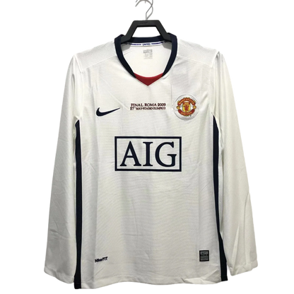 Manchester United 08/09 II Away  - Long Sleeve Retro Version