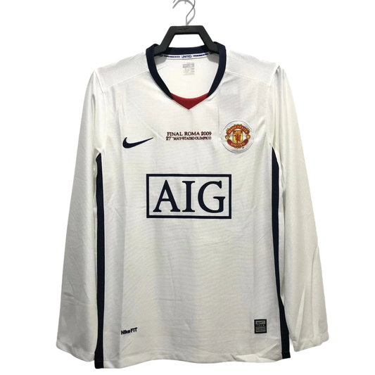 Manchester United 08/09 II Away  - Long Sleeve Retro Version