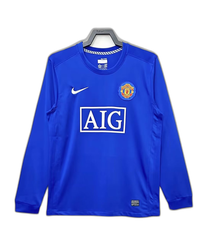 Manchester United 08/09 III Third  - Long Sleeve Retro Version