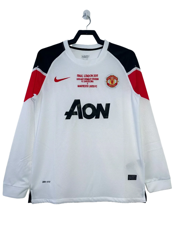 Manchester United 10/11 II Away  - Long Sleeve Retro Version