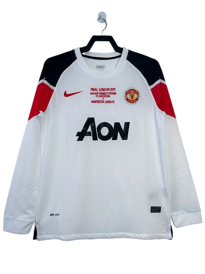 Manchester United 10/11 II Away  - Long Sleeve Retro Version