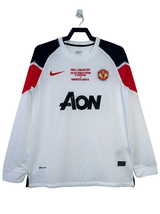 Manchester United 10/11 II Away  - Long Sleeve Retro Version