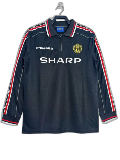 Manchester United 1998 Goalkeeper Black  - Retro Version