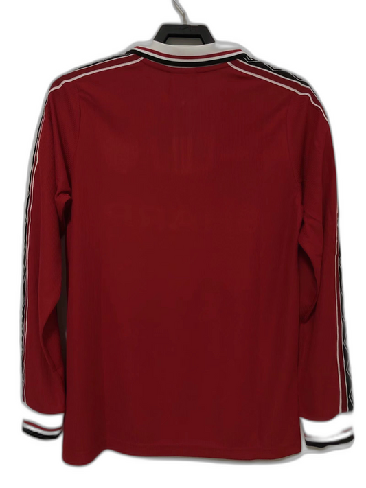 Manchester United 1998 I Home  - Long Sleeve Retro Version