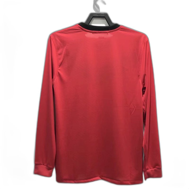 Manchester United 2010 I Home  - Long Sleeve Retro Version