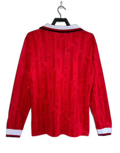 Manchester United 92/94 I Home  - Long Sleeve Retro Version