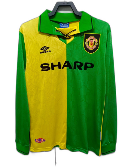 Manchester United 92/94 II Away  - Long Sleeve Retro Version