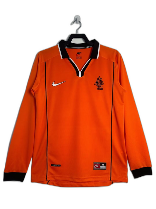 Netherlands 1998 I Home  - Long Sleeve Retro Version