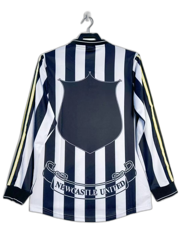Newcastle United 97/99 I Casa - Versão Retrô Manga Longa