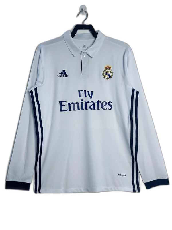 Real Madrid 16/17 I Home  - Long Sleeve Retro Version