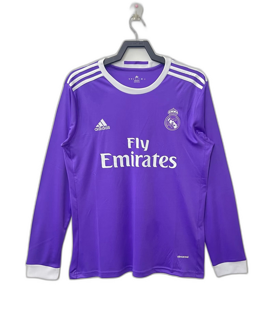 Real Madrid 16/17 II Away  - Long Sleeve Retro Version