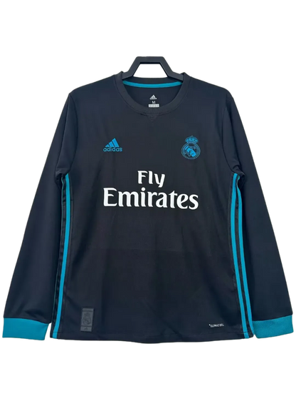 Real Madrid 17/18 II Away  - Long Sleeve Retro Version