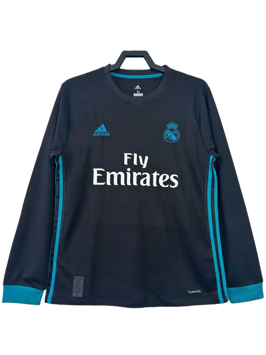Real Madrid 17/18 II Away  - Long Sleeve Retro Version