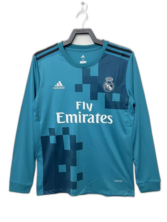 Real Madrid 17/18 III Third  - Long Sleeve Retro Version