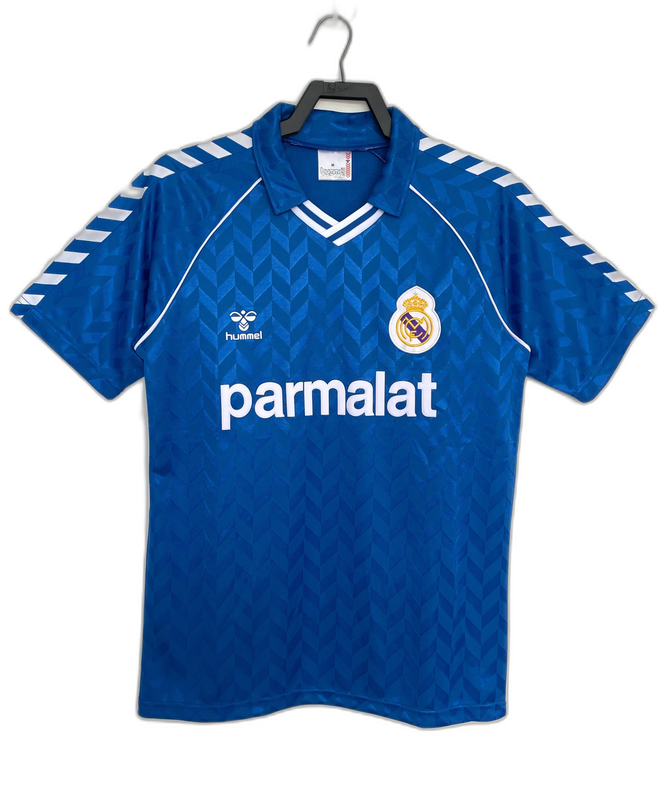 Real Madrid 86/87 II Fora - Versão Retrô