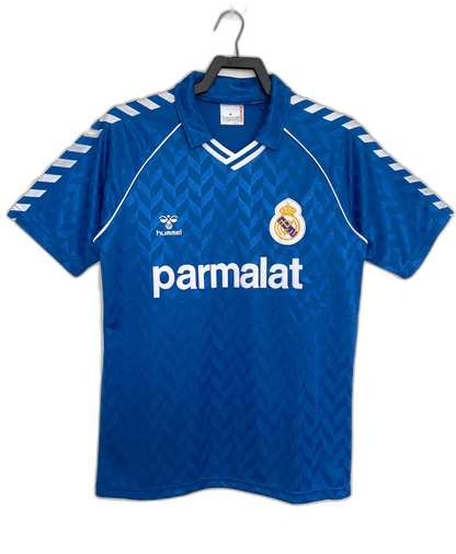 Real Madrid 86/87 II Fora - Versão Retrô