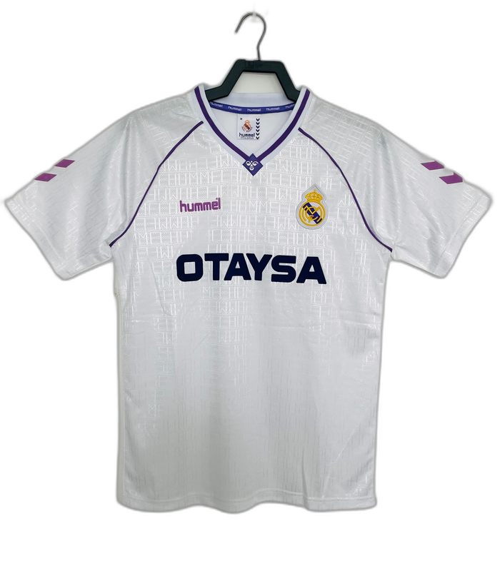Real Madrid 90/92 I Casa - Versão Retrô