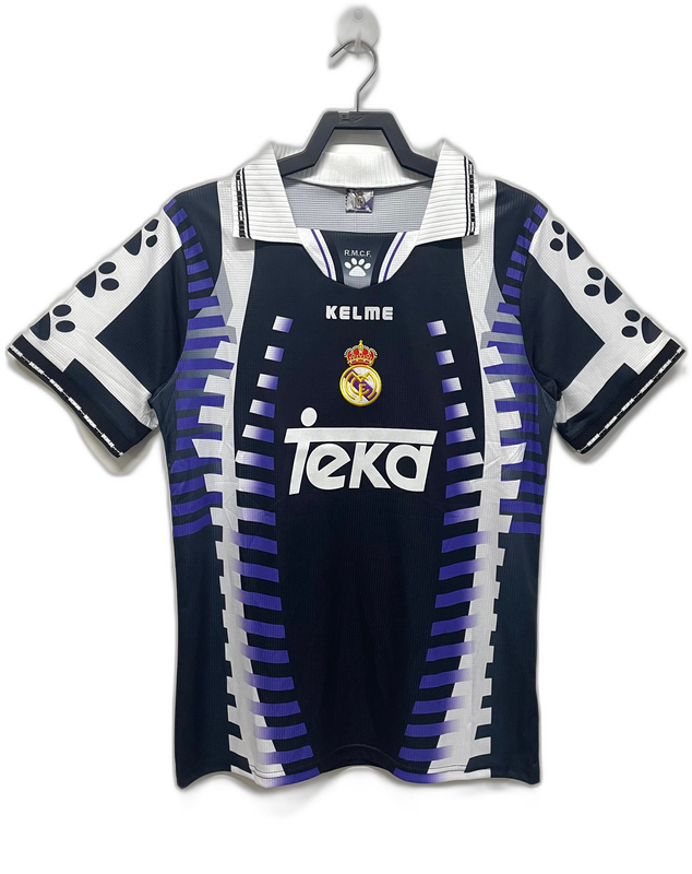 Real Madrid 97/98 II Fora - Versão Retrô