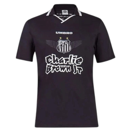 Santos Charlie Brown JR Black  - Fan Version