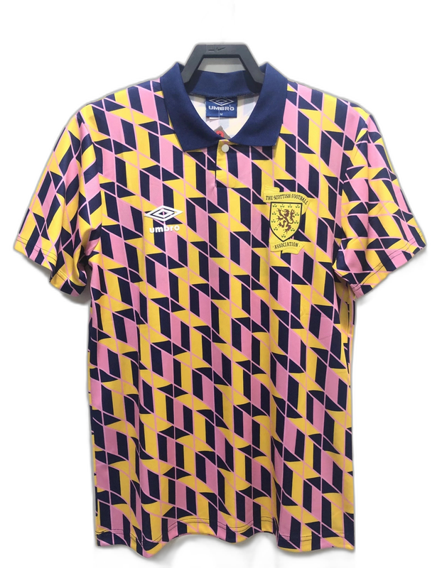 Scotland 88/89 Yellow  - Retro Version